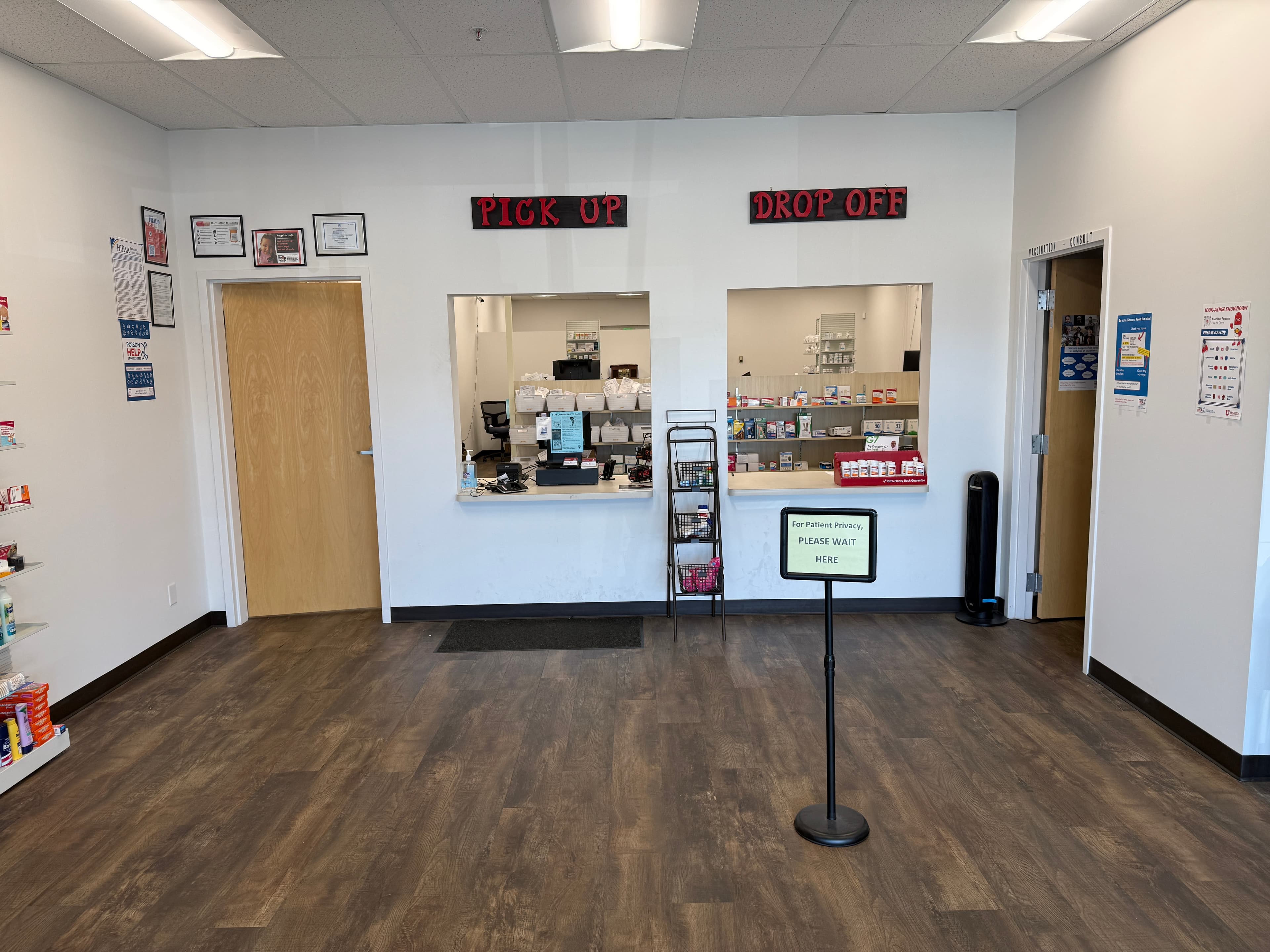 Pickup counter